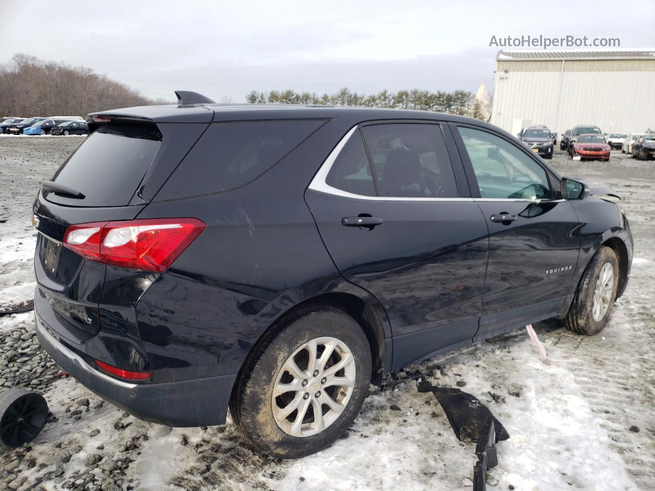 2019 Chevrolet Equinox Lt Черный vin: 2GNAXKEVXK6236026