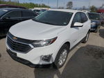 2020 Chevrolet Equinox Lt White vin: 2GNAXKEVXL6147669