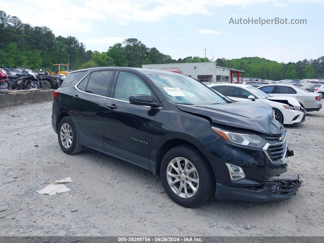 2020 Chevrolet Equinox Fwd Lt 1.5l Turbo Black vin: 2GNAXKEVXL6180252