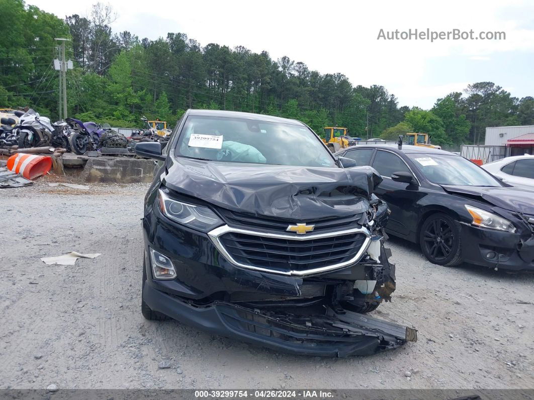 2020 Chevrolet Equinox Fwd Lt 1.5l Turbo Black vin: 2GNAXKEVXL6180252