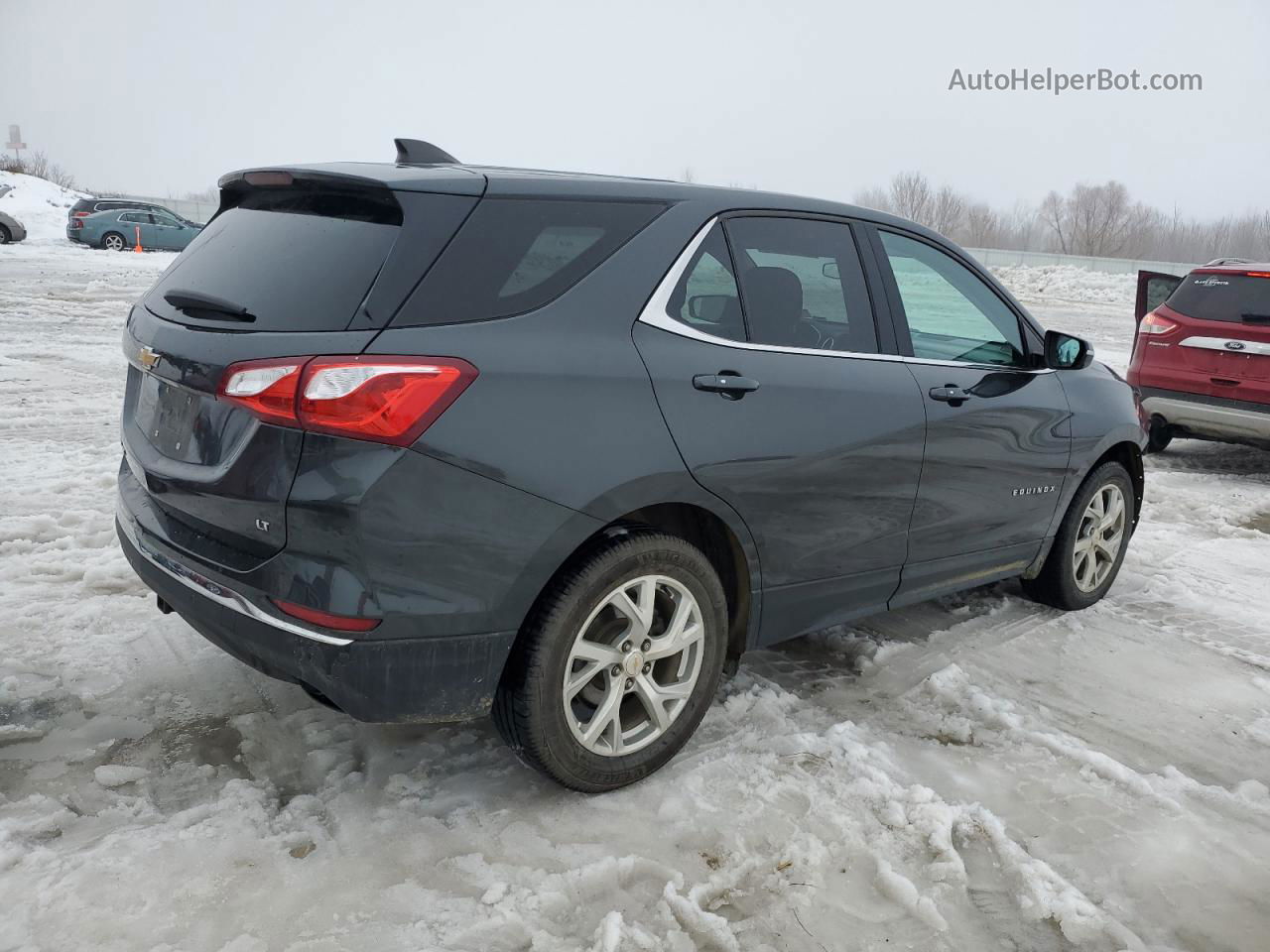 2018 Chevrolet Equinox Lt Gray vin: 2GNAXKEX0J6153088