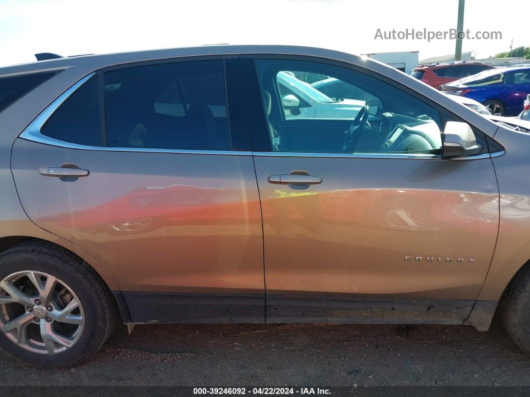 2018 Chevrolet Equinox Lt Brown vin: 2GNAXKEX3J6217642