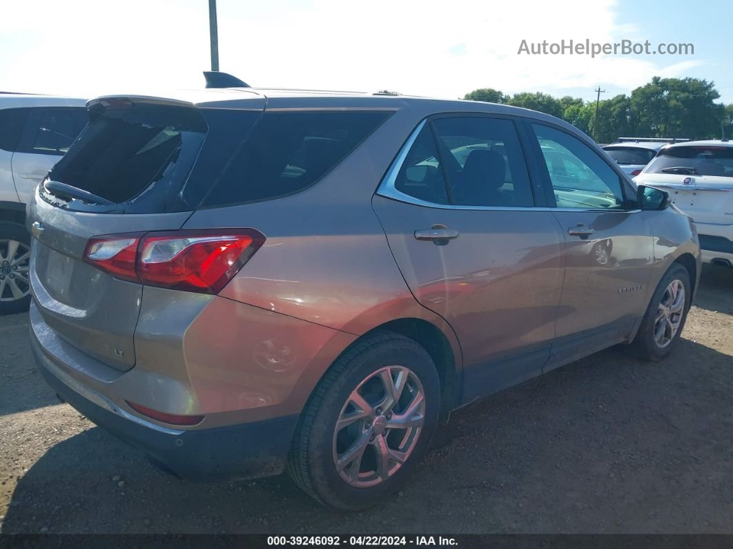 2018 Chevrolet Equinox Lt Brown vin: 2GNAXKEX3J6217642