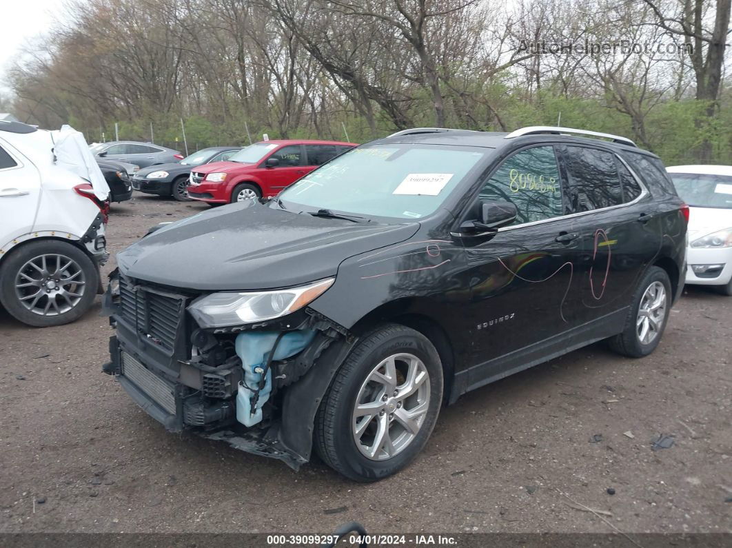 2018 Chevrolet Equinox Lt Black vin: 2GNAXKEX5J6136304