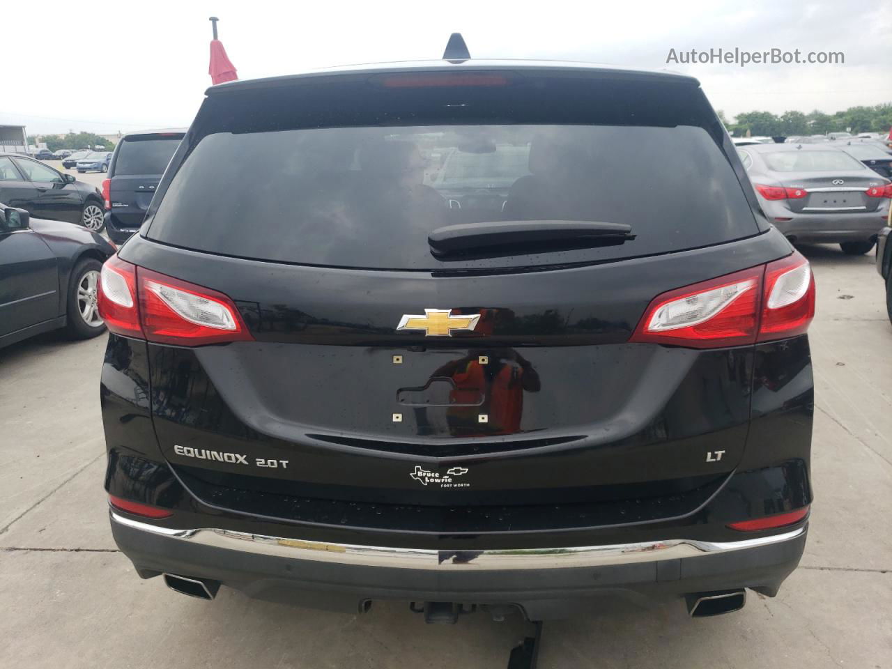 2018 Chevrolet Equinox Lt Черный vin: 2GNAXKEX7J6158790