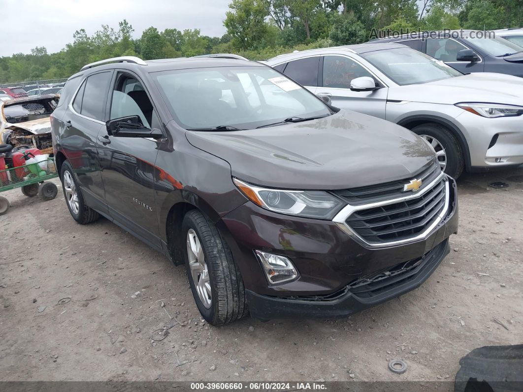 2020 Chevrolet Equinox Fwd Lt 2.0l Turbo Brown vin: 2GNAXLEX1L6181989