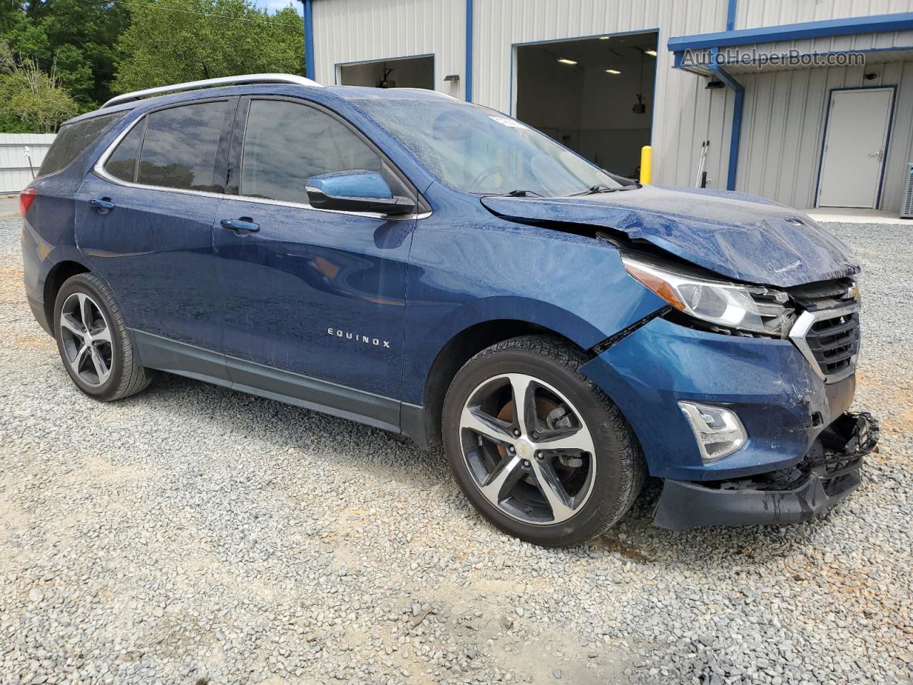 2019 Chevrolet Equinox Lt Синий vin: 2GNAXLEX3K6184181