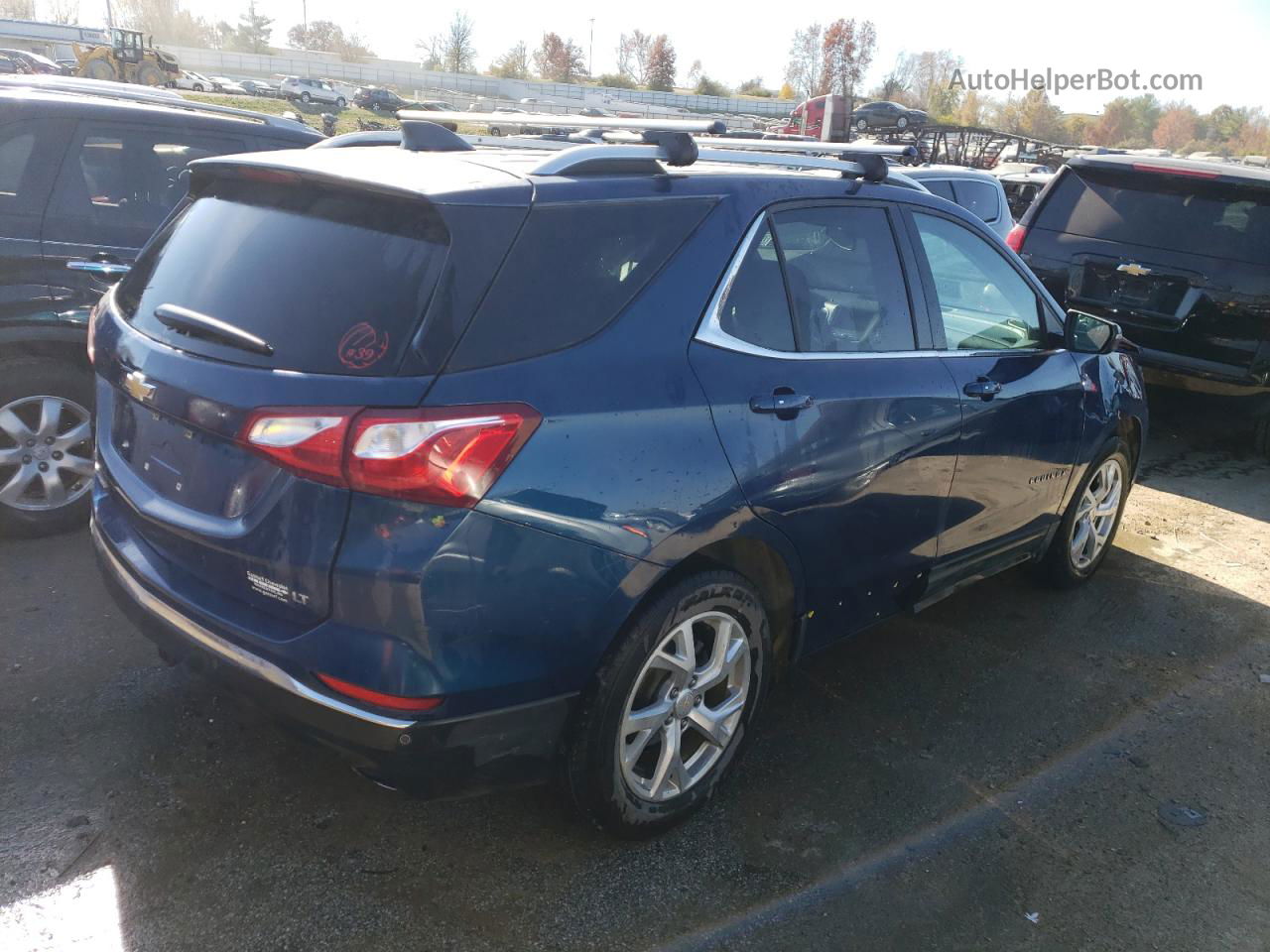 2019 Chevrolet Equinox Lt Blue vin: 2GNAXLEX3K6295734