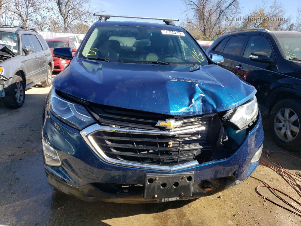 2019 Chevrolet Equinox Lt Blue vin: 2GNAXLEX3K6295734