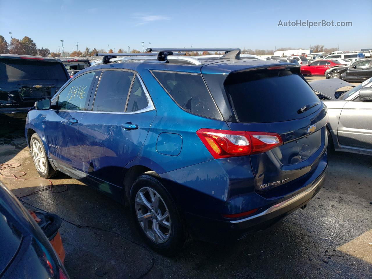 2019 Chevrolet Equinox Lt Blue vin: 2GNAXLEX3K6295734