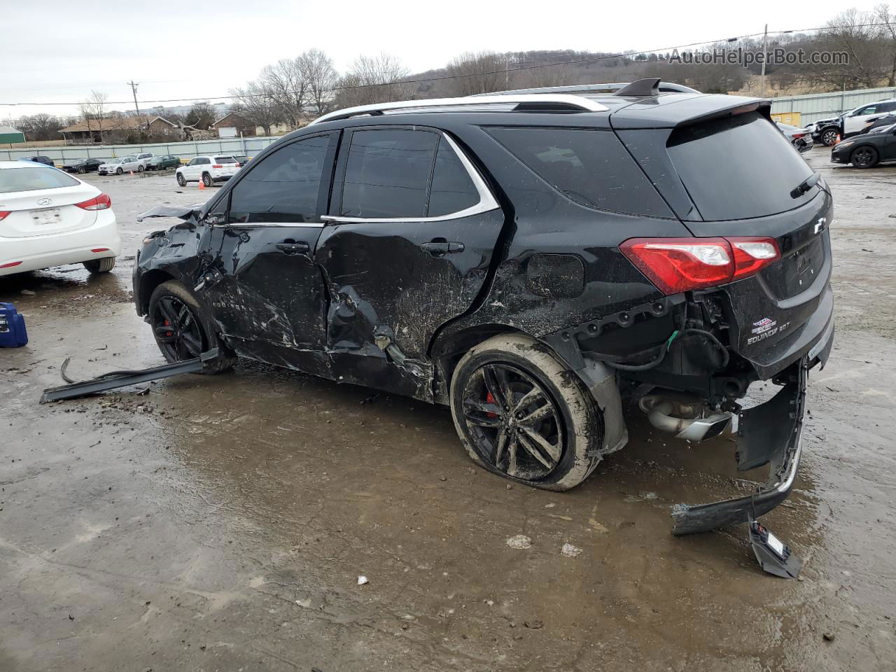 2020 Chevrolet Equinox Lt Black vin: 2GNAXLEX3L6111748