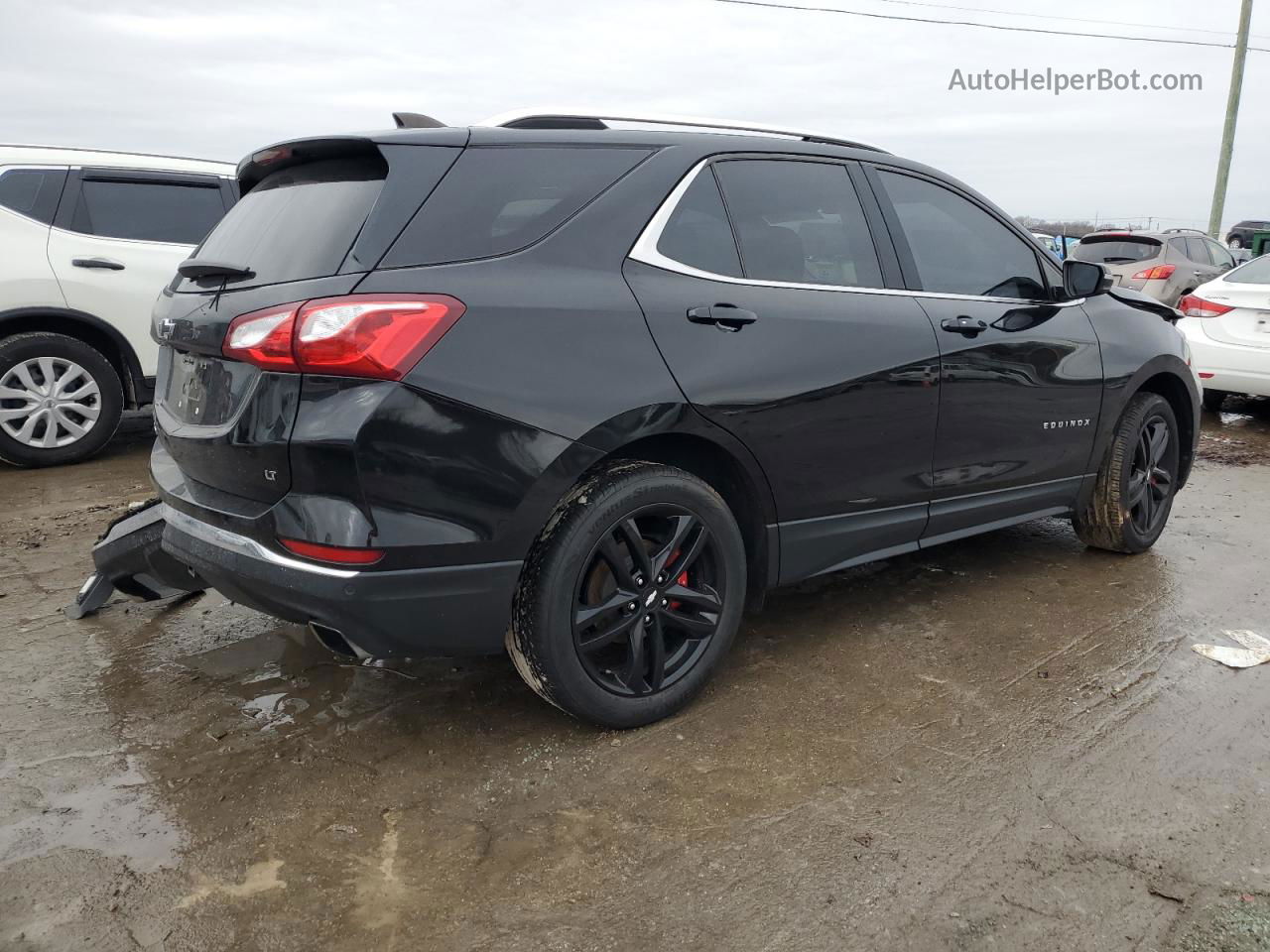 2020 Chevrolet Equinox Lt Black vin: 2GNAXLEX3L6111748