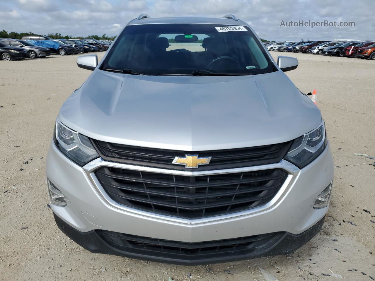 2019 Chevrolet Equinox Lt Silver vin: 2GNAXLEX5K6125147