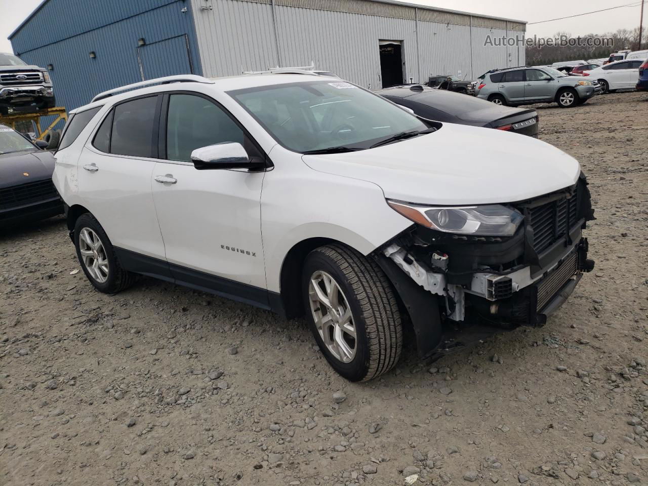 2018 Chevrolet Equinox Premier White vin: 2GNAXMEV0J6209704