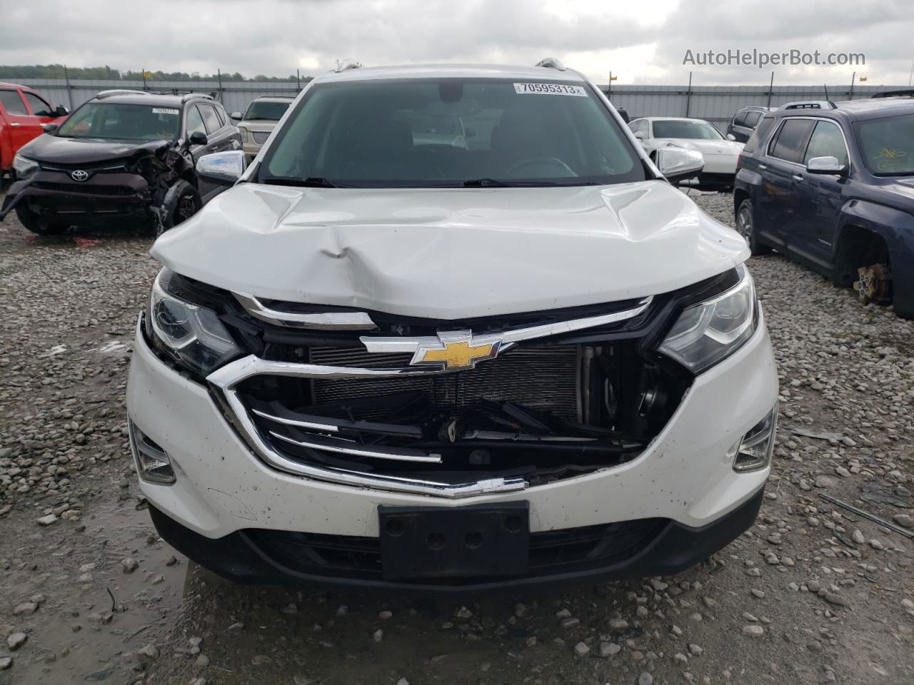 2018 Chevrolet Equinox Premier Белый vin: 2GNAXMEV8J6287244