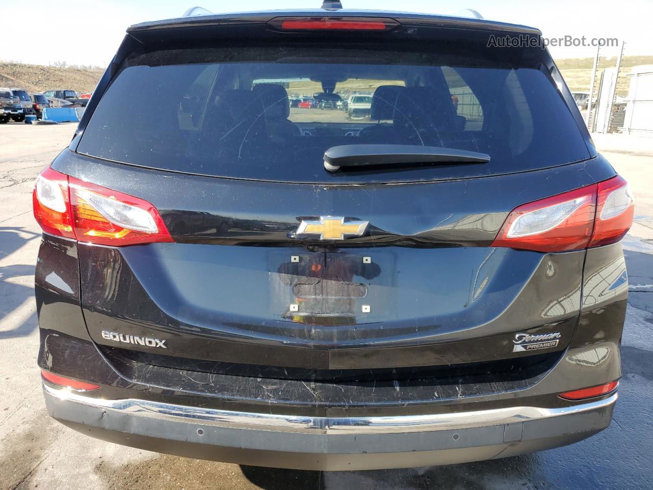 2018 Chevrolet Equinox Premier Black vin: 2GNAXMEV8J6344655