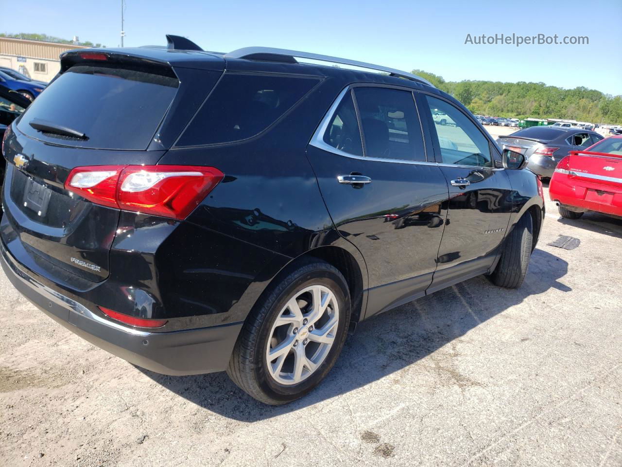 2019 Chevrolet Equinox Premier Черный vin: 2GNAXNEV1K6259549