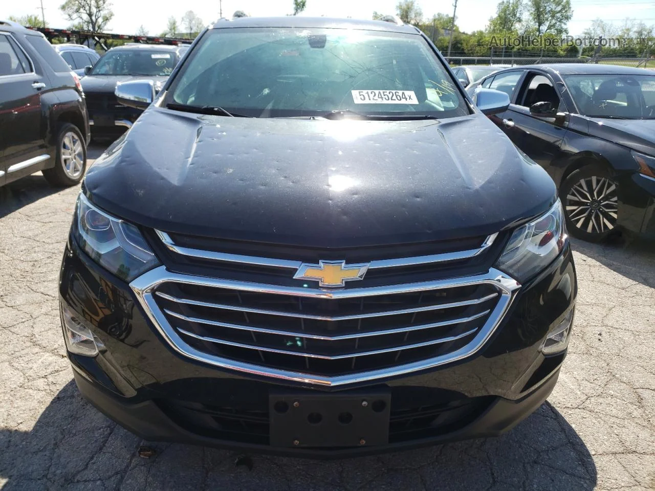 2019 Chevrolet Equinox Premier Черный vin: 2GNAXNEV1K6259549