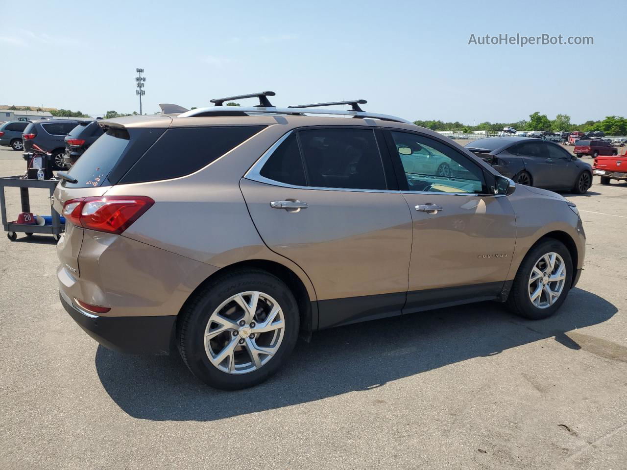 2019 Chevrolet Equinox Premier Tan vin: 2GNAXNEV2K6246891