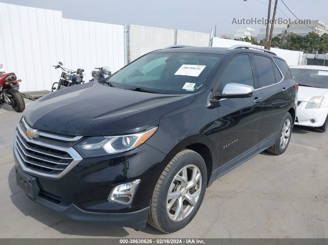 2020 Chevrolet Equinox Fwd Premier 1.5l Turbo Black vin: 2GNAXNEV7L6157934