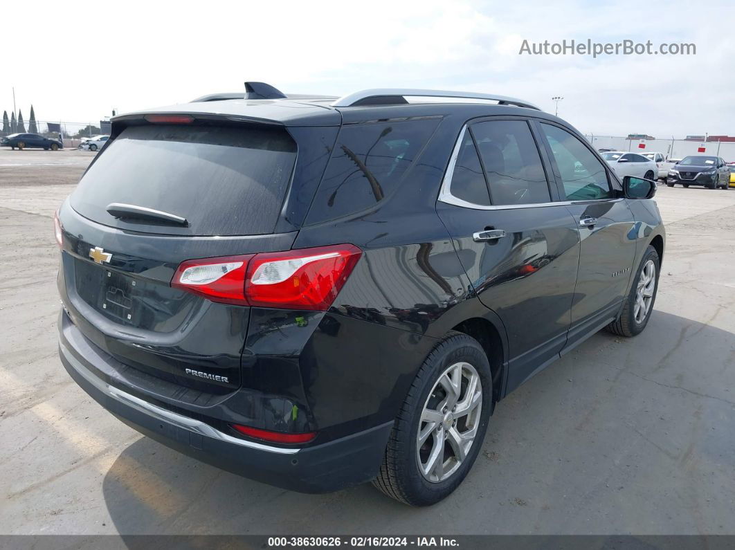 2020 Chevrolet Equinox Fwd Premier 1.5l Turbo Black vin: 2GNAXNEV7L6157934