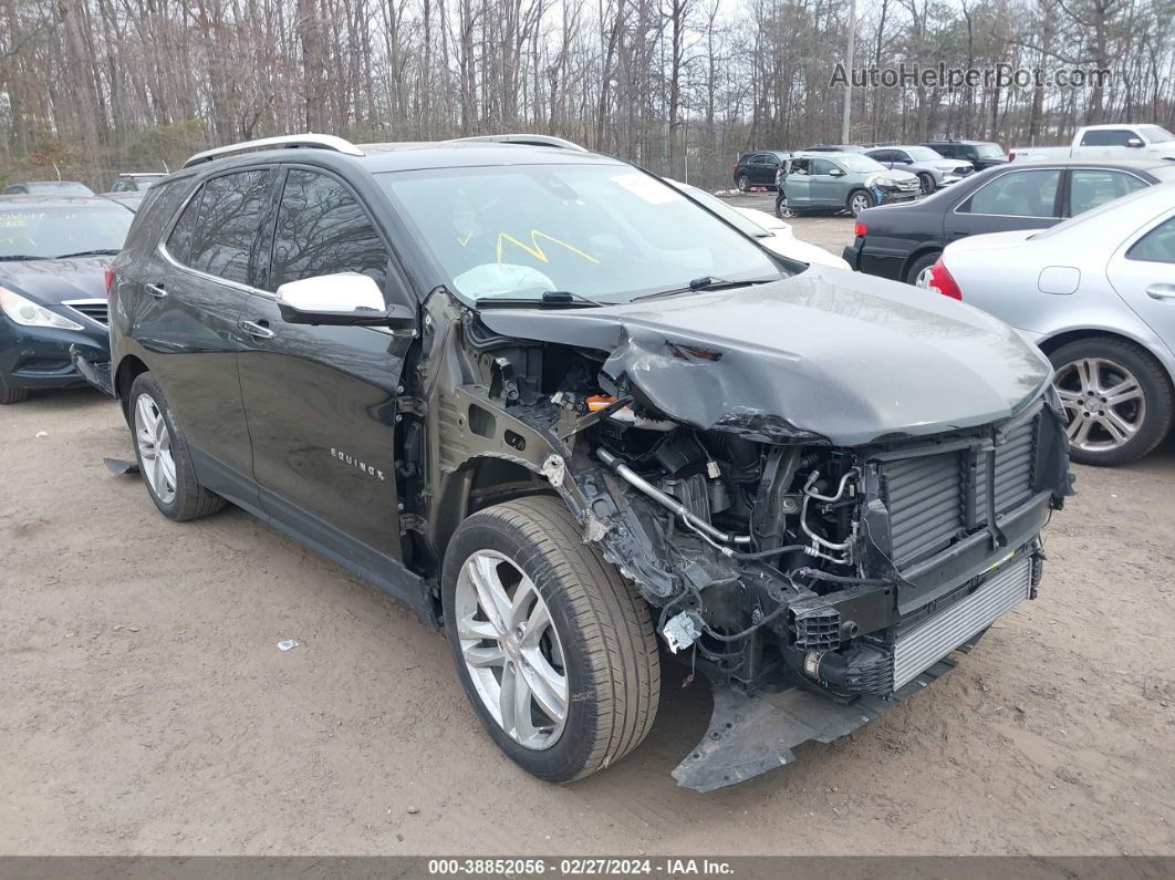 2020 Chevrolet Equinox Fwd Premier 1.5l Turbo Black vin: 2GNAXNEV7L6189010