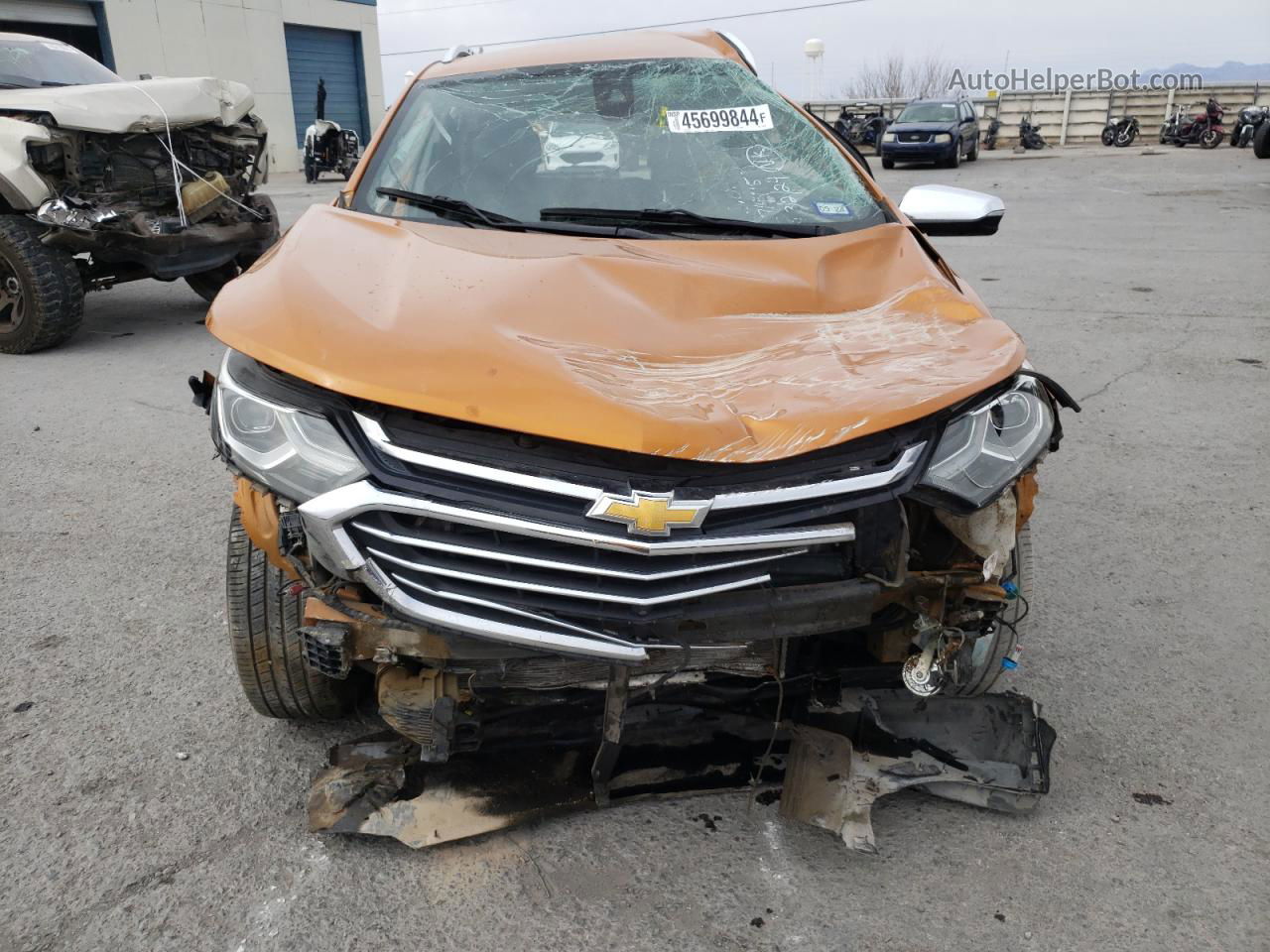 2019 Chevrolet Equinox Premier Orange vin: 2GNAXNEV9K6242935