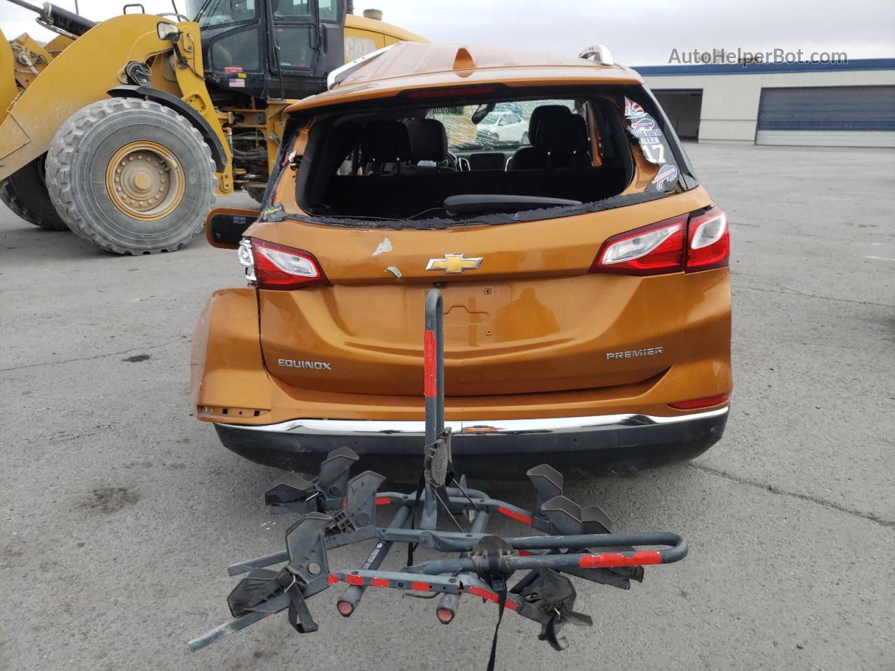 2019 Chevrolet Equinox Premier Orange vin: 2GNAXNEV9K6242935