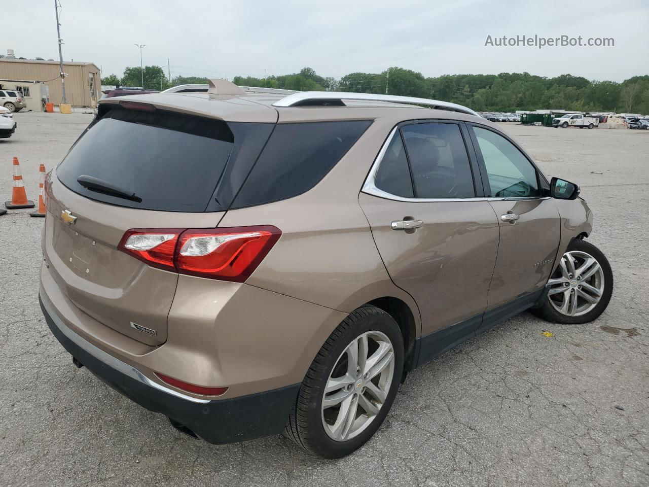 2018 Chevrolet Equinox Premier Brown vin: 2GNAXNEX3J6180285