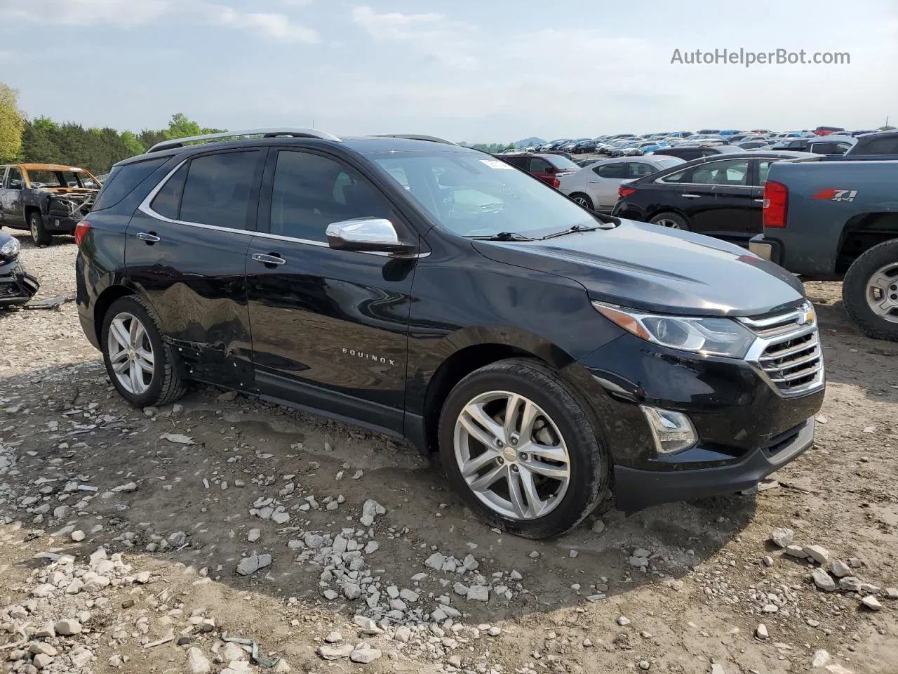 2018 Chevrolet Equinox Premier Black vin: 2GNAXNEX9J6265955