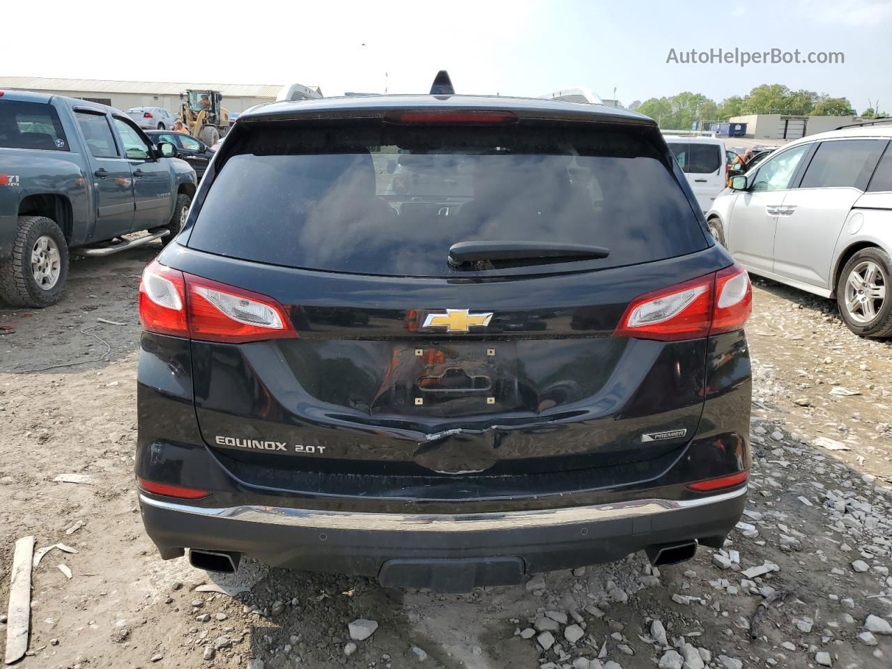 2018 Chevrolet Equinox Premier Black vin: 2GNAXNEX9J6265955