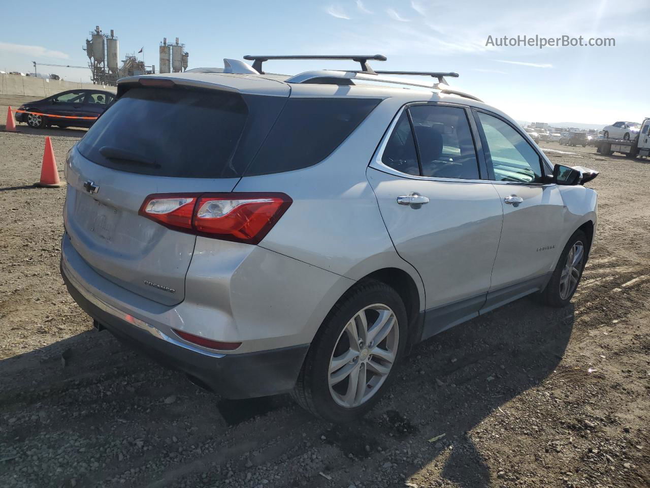 2019 Chevrolet Equinox Premier Silver vin: 2GNAXPEX0K6104777