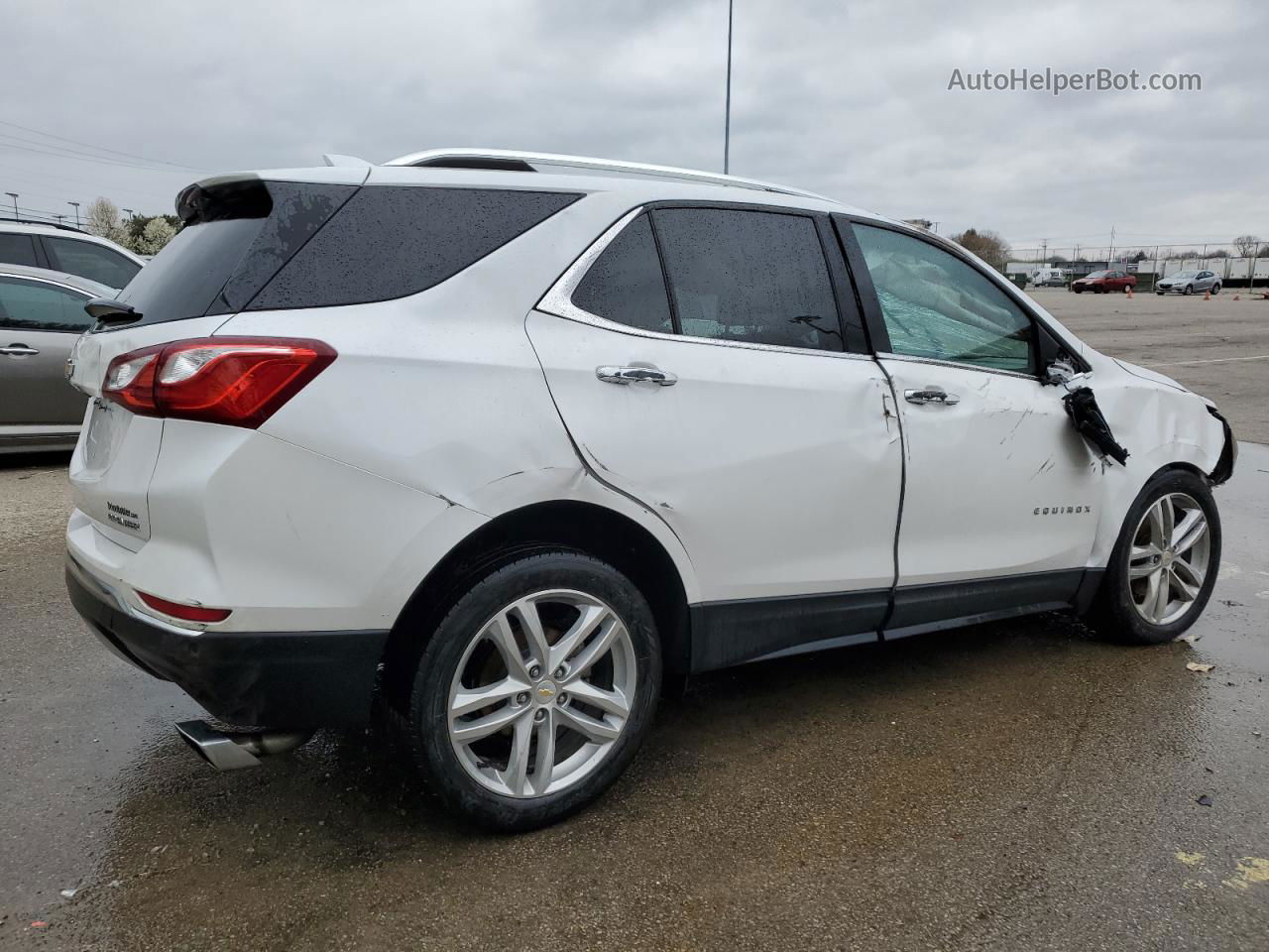 2020 Chevrolet Equinox Premier White vin: 2GNAXPEX1L6140995