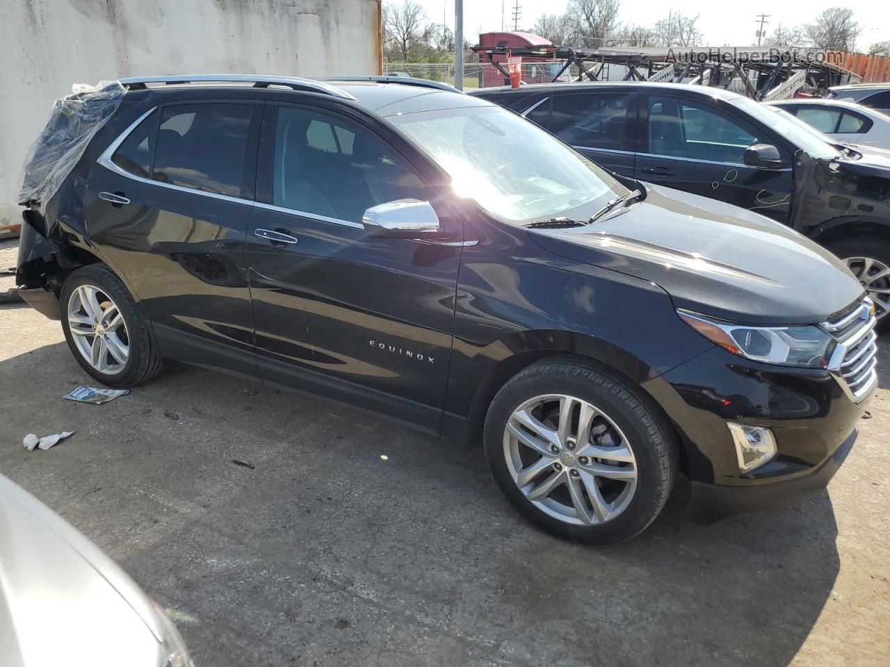 2020 Chevrolet Equinox Premier Black vin: 2GNAXPEX2L6145056