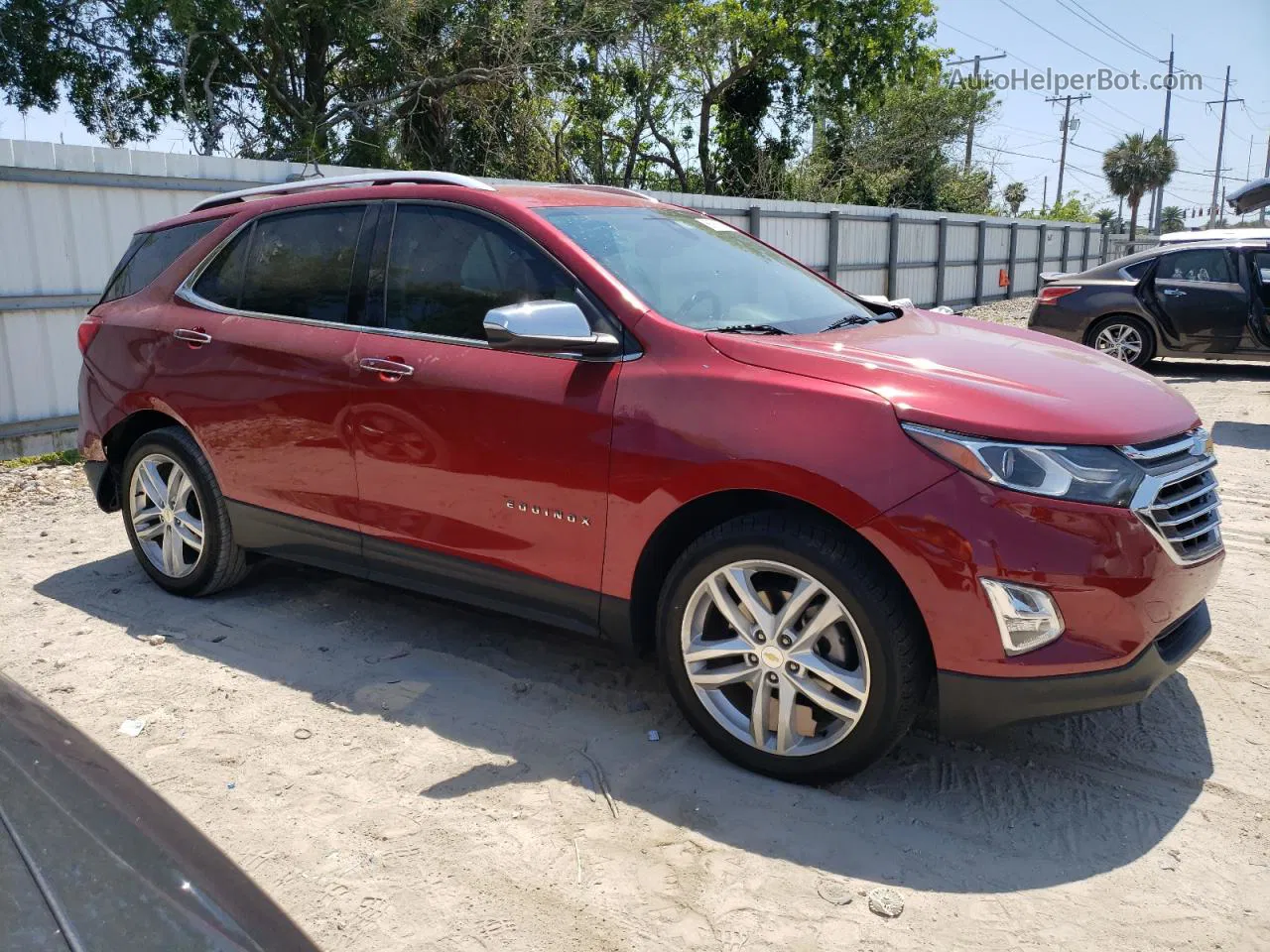 2020 Chevrolet Equinox Premier Красный vin: 2GNAXPEX5L6235530