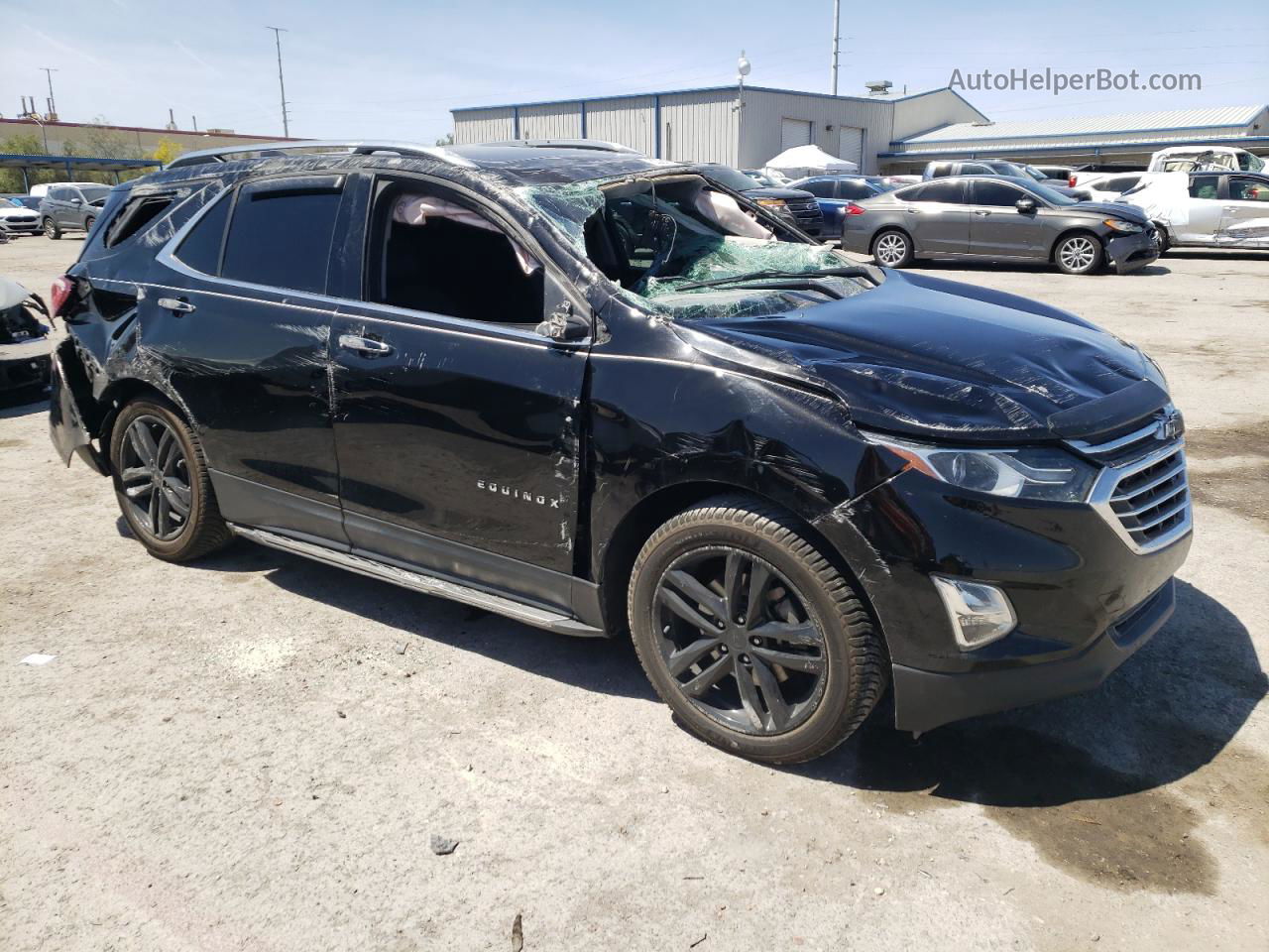 2019 Chevrolet Equinox Premier Black vin: 2GNAXPEX7K6134942