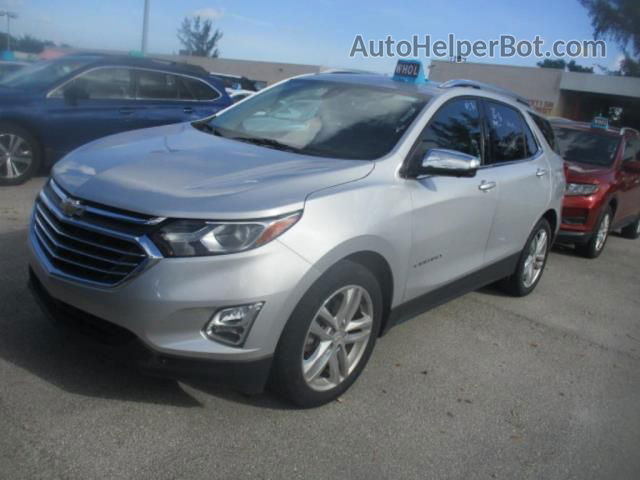 2019 Chevrolet Equinox Premier Silver vin: 2GNAXPEX9K6153931