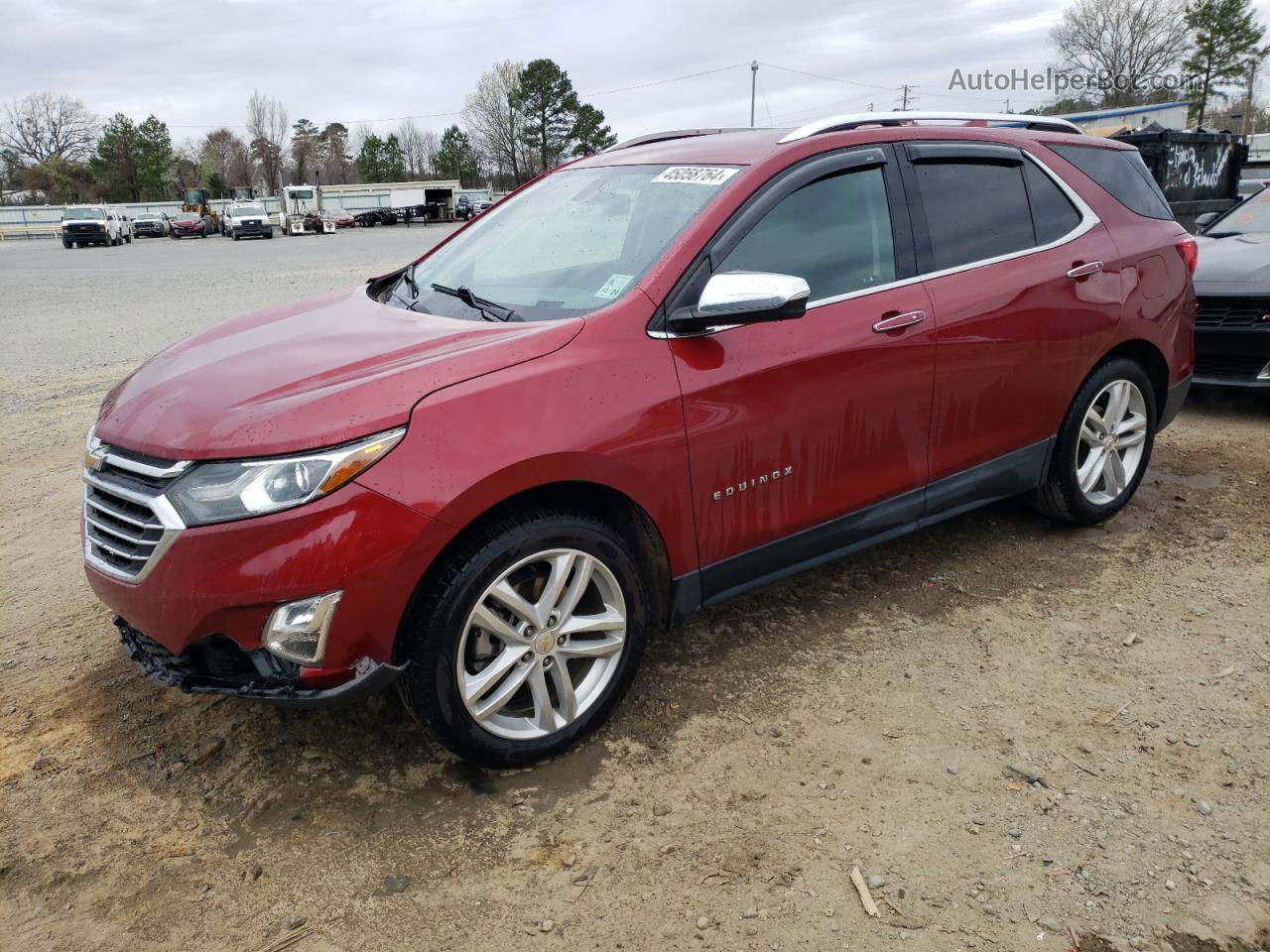 2019 Chevrolet Equinox Premier Burgundy vin: 2GNAXPEX9K6286043