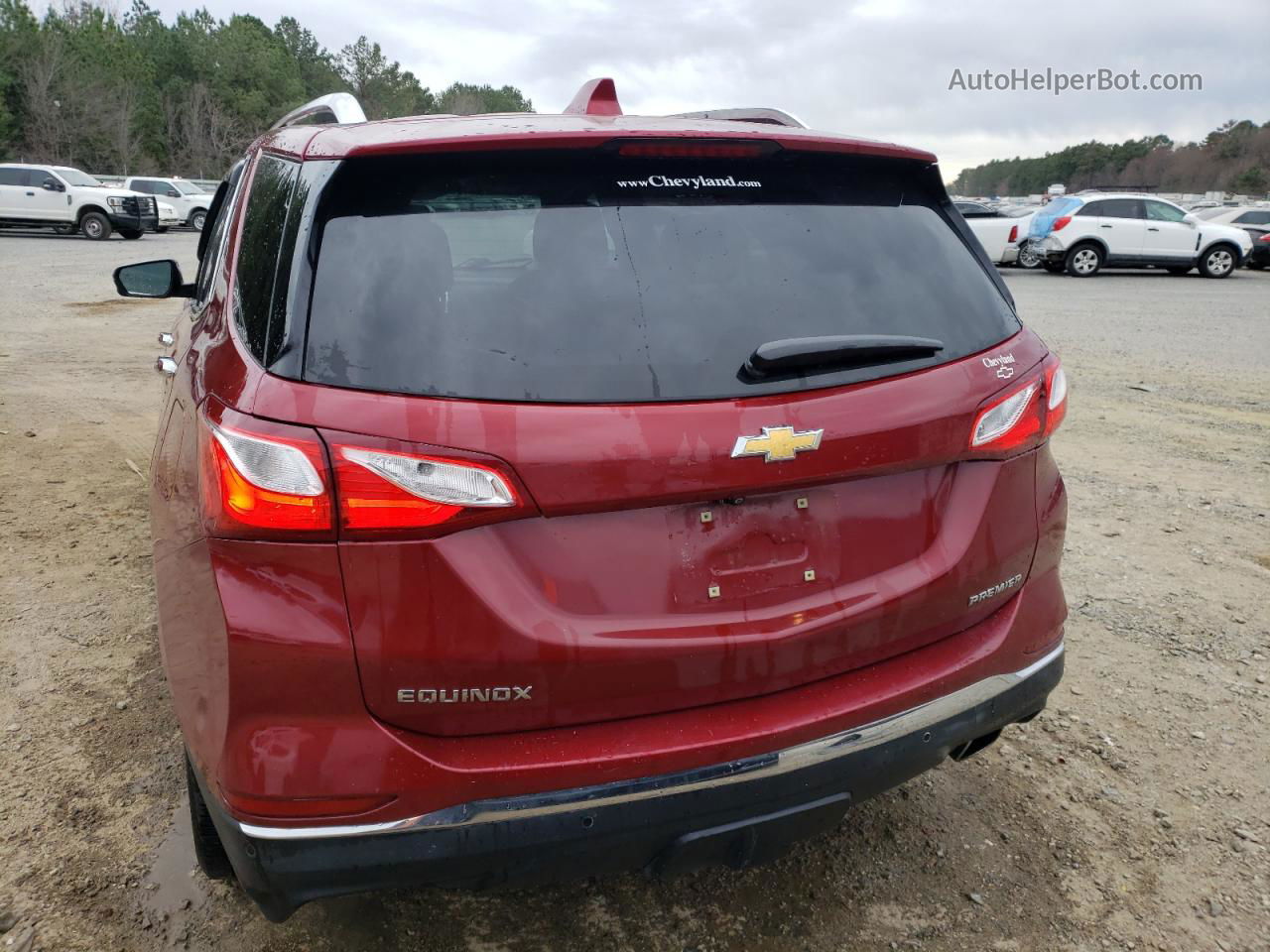 2019 Chevrolet Equinox Premier Burgundy vin: 2GNAXPEX9K6286043