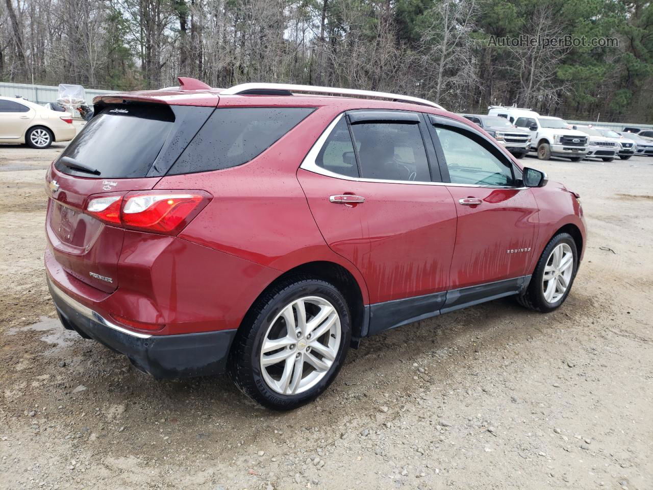 2019 Chevrolet Equinox Premier Burgundy vin: 2GNAXPEX9K6286043