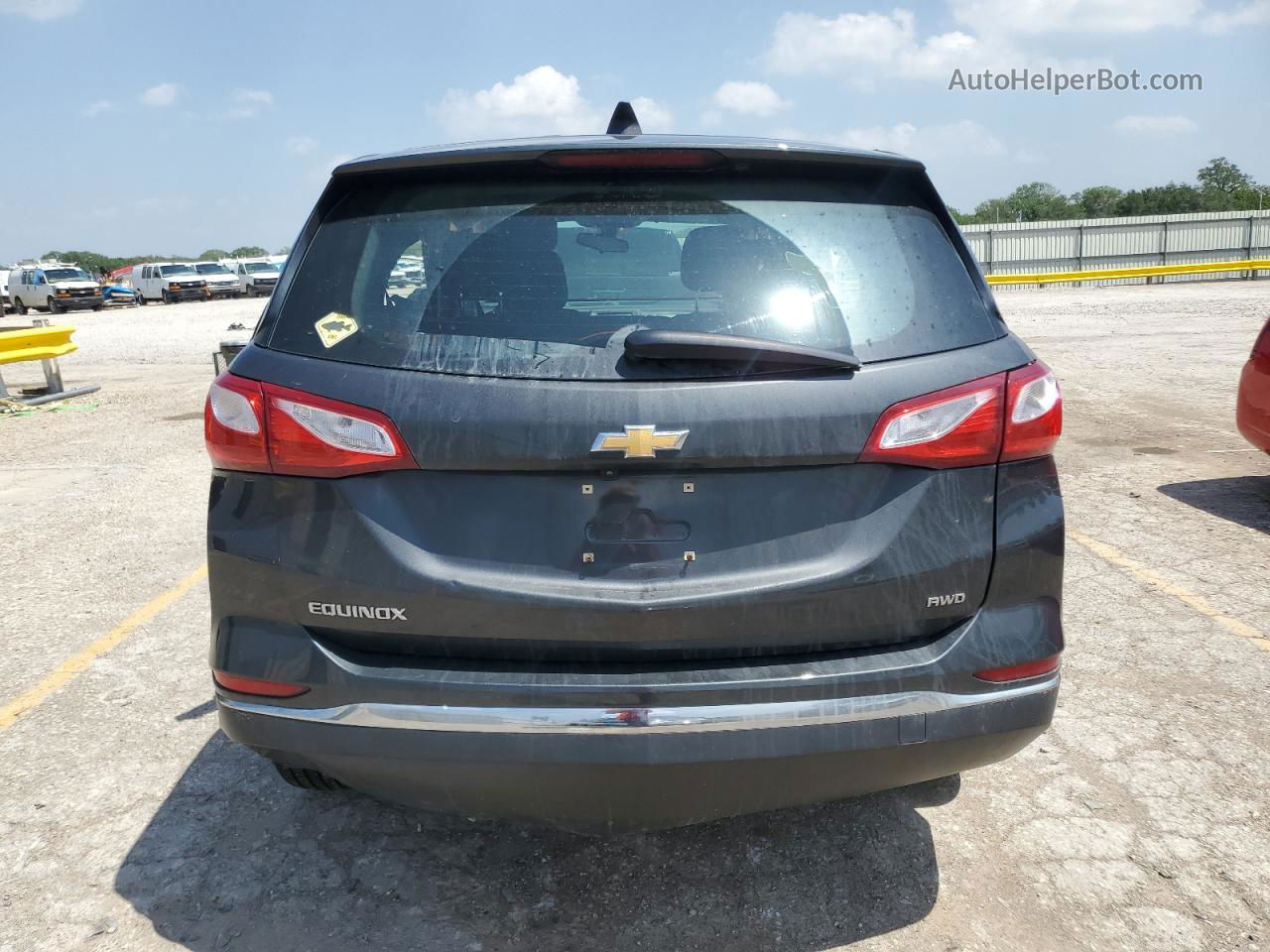 2018 Chevrolet Equinox Ls Gray vin: 2GNAXREV3J6108430