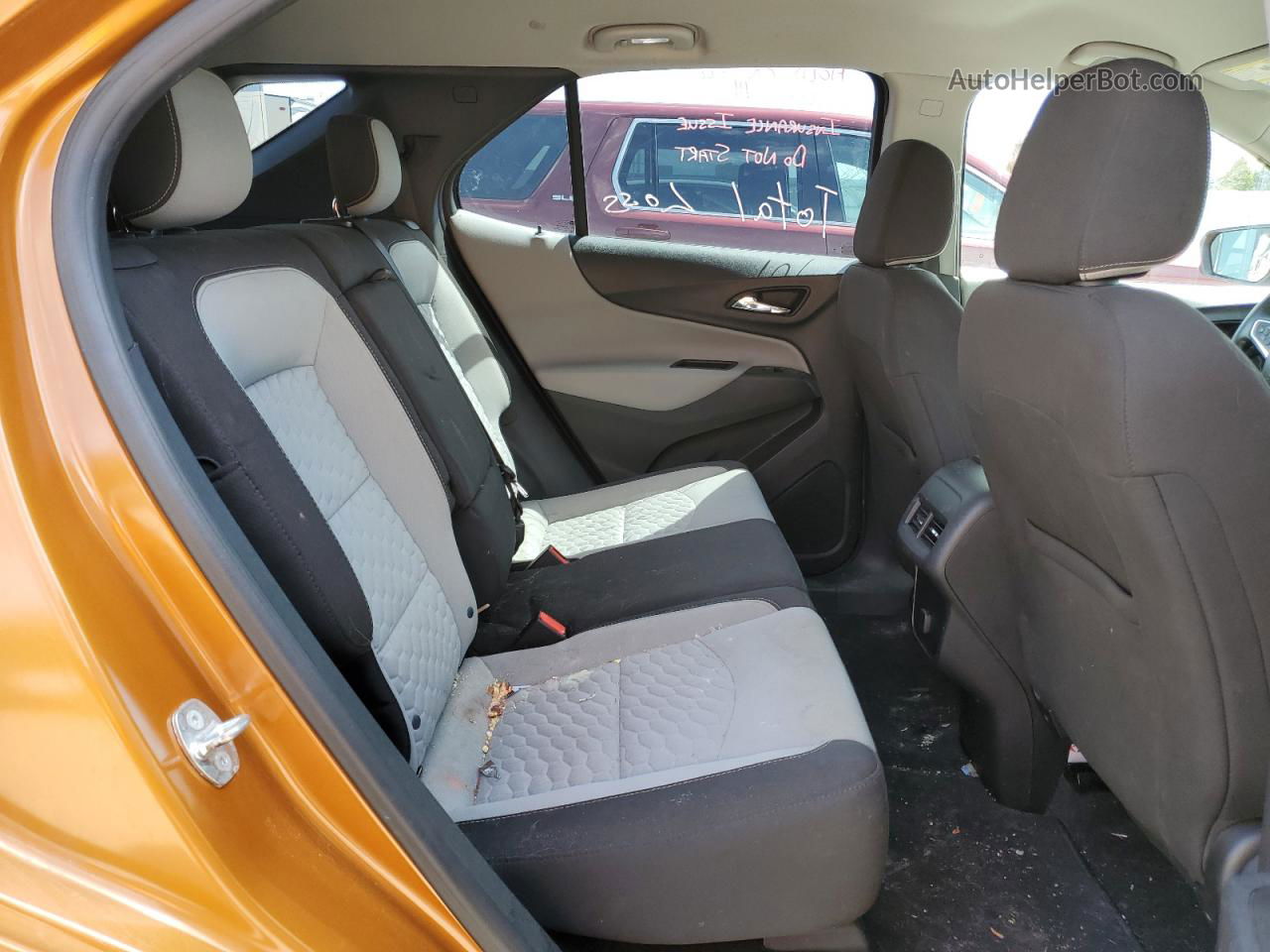 2018 Chevrolet Equinox Ls Orange vin: 2GNAXREV3J6140777