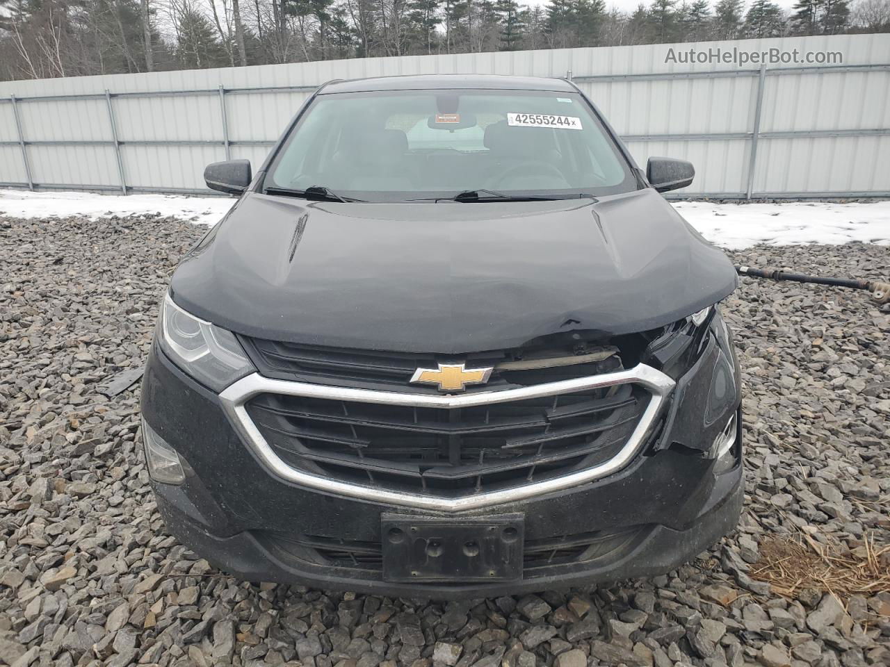 2018 Chevrolet Equinox Ls Черный vin: 2GNAXREV3J6161743