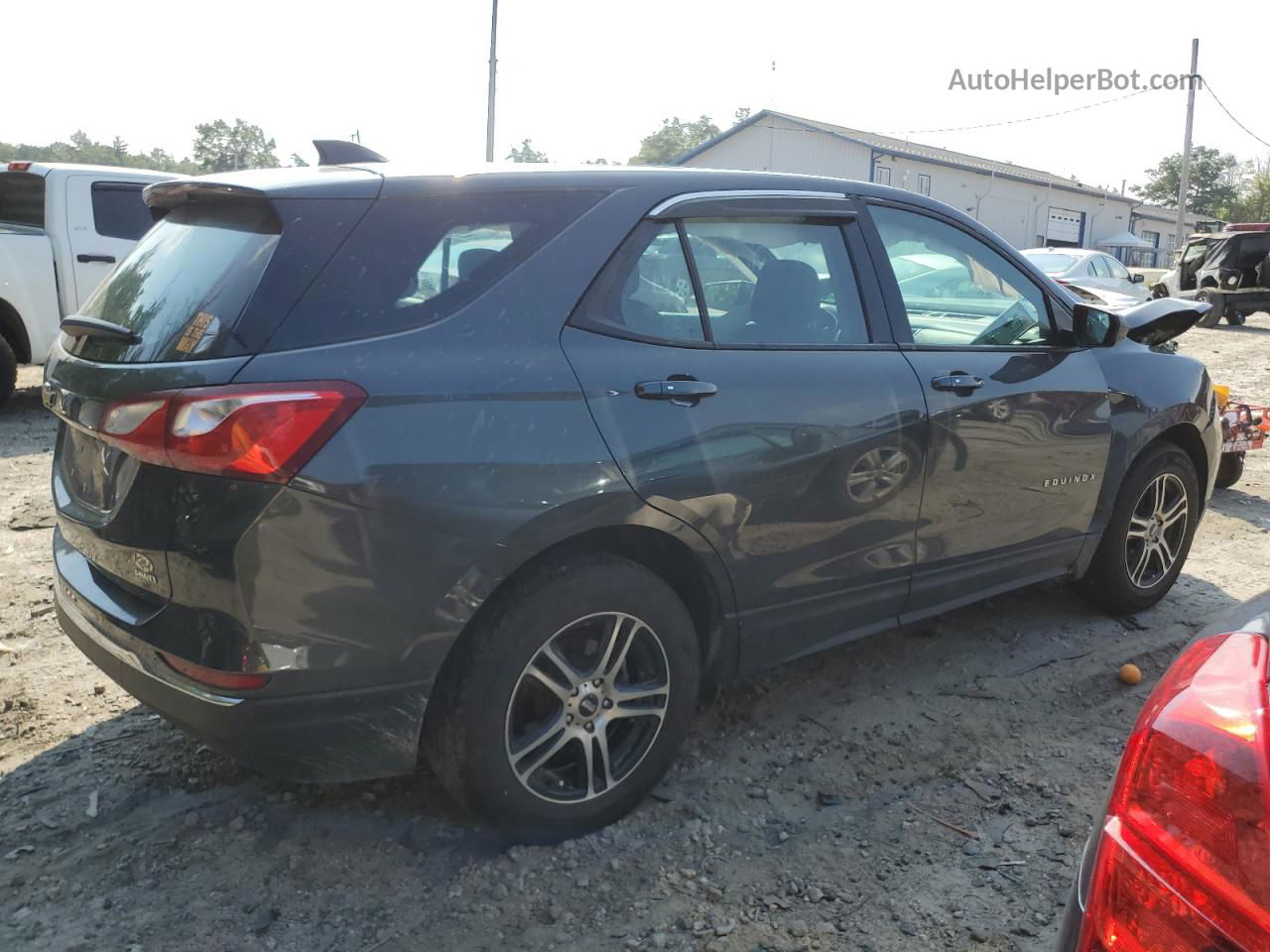 2018 Chevrolet Equinox Ls Charcoal vin: 2GNAXREV7J6256130