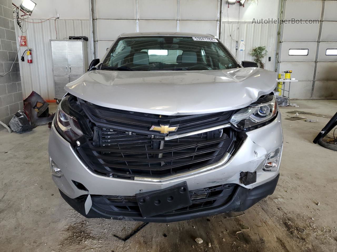 2018 Chevrolet Equinox Ls Gray vin: 2GNAXREV9J6147104