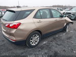 2018 Chevrolet Equinox Ls Brown vin: 2GNAXREV9J6289047