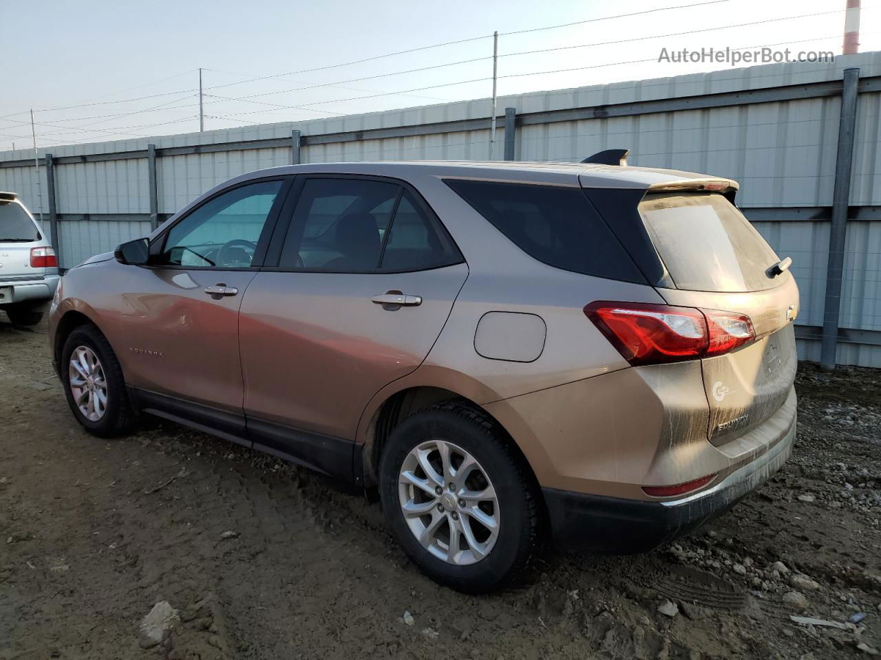 2018 Chevrolet Equinox Ls Gold vin: 2GNAXREVXJ6231884