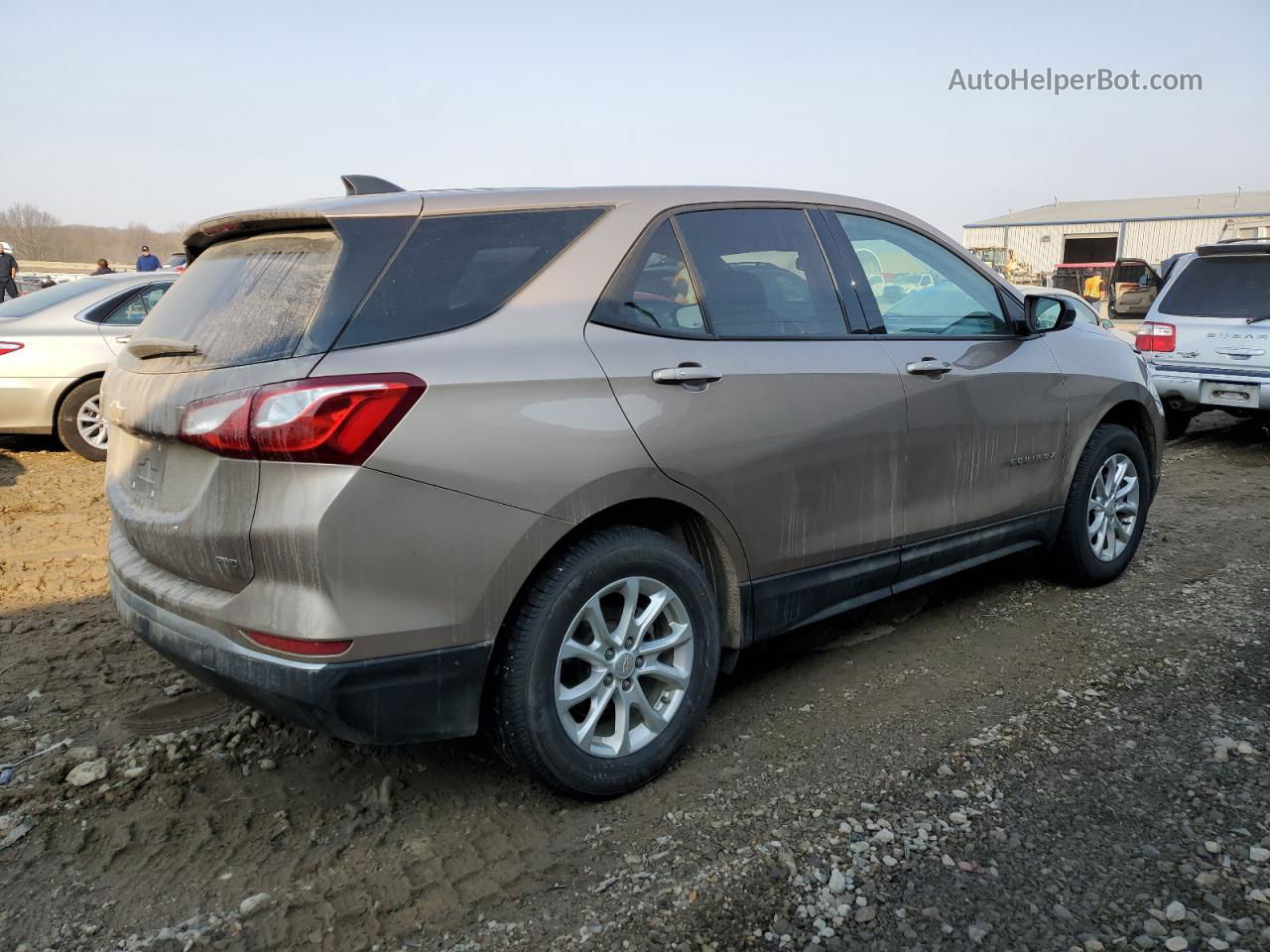 2018 Chevrolet Equinox Ls Gold vin: 2GNAXREVXJ6231884