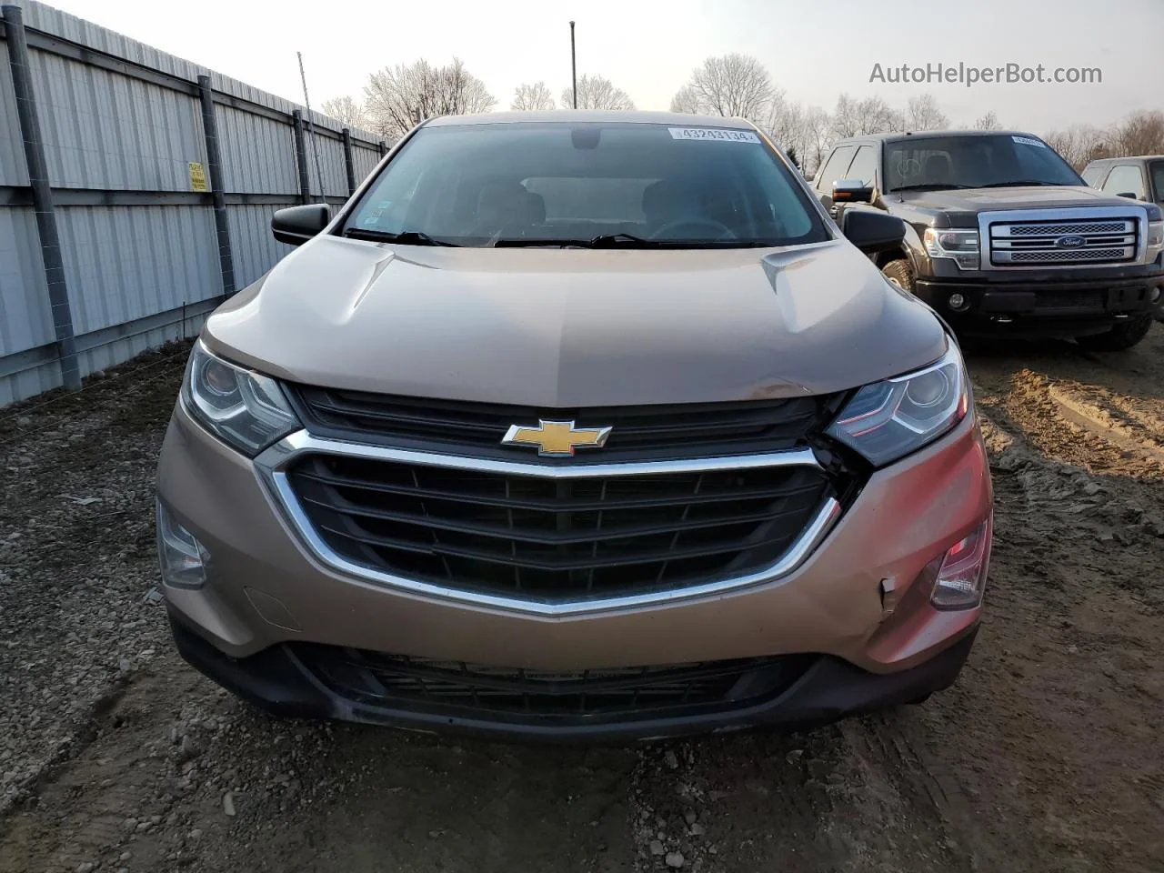 2018 Chevrolet Equinox Ls Gold vin: 2GNAXREVXJ6231884