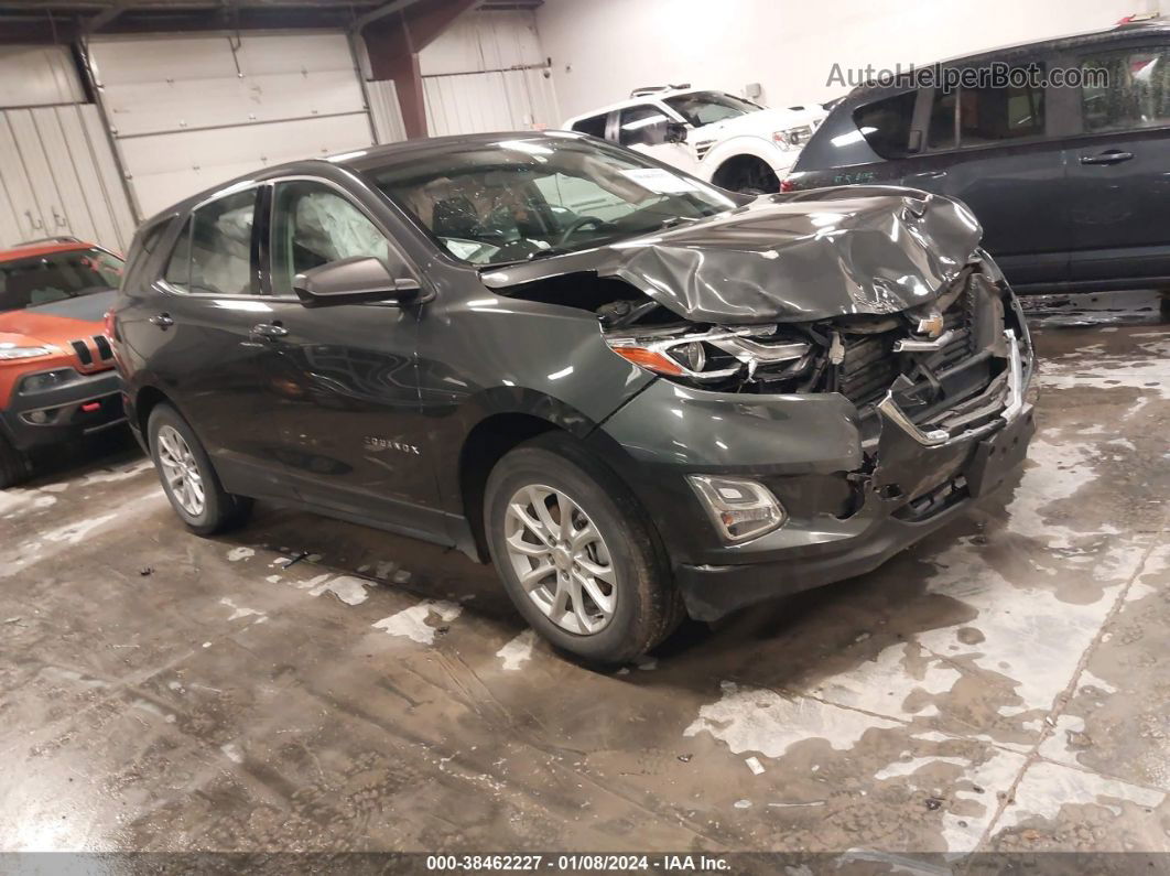 2018 Chevrolet Equinox Ls Gray vin: 2GNAXREVXJ6236034